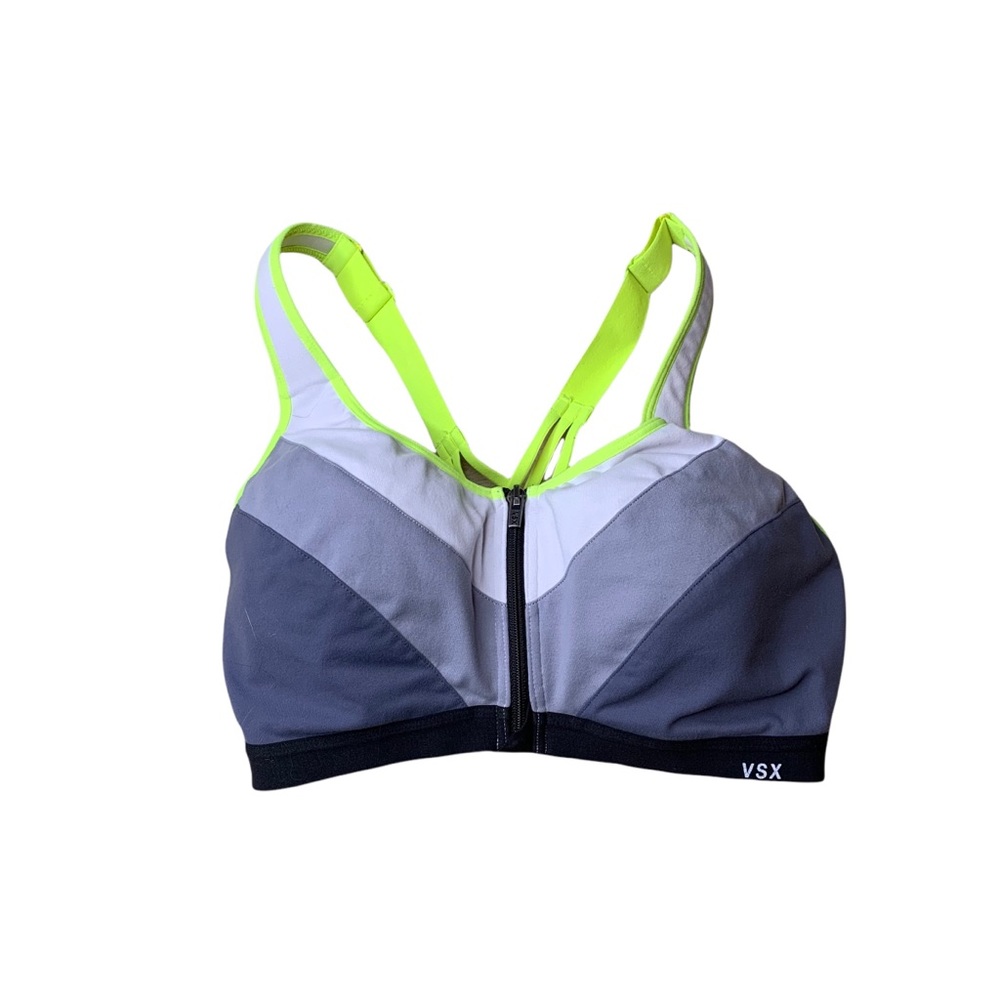 Victoria's Secret VSX Incredible Knockout Front Closure Sports Bra, Size 34DD
